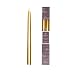 Prices Venetian Dinner Candle 10 Inch Gold 2 Pack