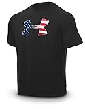 Men's Big Flag Logo UA Tech™ Shortsleeve T-Shirt Tops by Under Armour