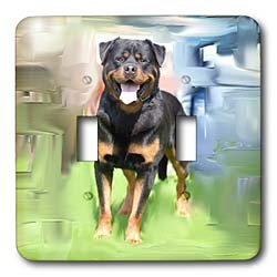 Rottweiler Light Switch Covers