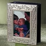 Godinger Silver Art Heart Album with Swarovski Crystals 4x6