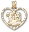 1956 Chevy Heart Pendant Charm/Pendant -14K/10K, Stainless Steel or Gold Plated