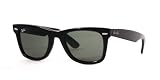 31bjUHItsIL. SL160  Ray Ban RB2140 Original Wayfarer Icons Racewear Sunglasses – Color: Black/G 15 XLT, Size: 50mm