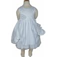 Girls White Purse Dress 2 - 7 years'