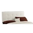 White Blanc de Blanc Headboard - Queen