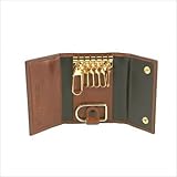 Bosca Old Leather 6 Hook Keyfree Key Case (Cognac)