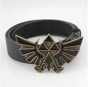 UNIQU New Nintendo The Legend Of Zelda Triforce Mens Metal Belt Buckle Leather