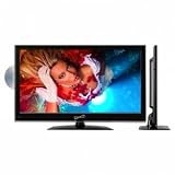 22 Inch Supersonic SC-2212 12 Volt AC/DC Widescreen LED 1080p HDTV ATSC Digital Tuner w/ DVD Player