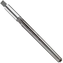 Chicago Latrobe 245 High-Speed Steel Taper Pin Reamer, Straight Flute, Square Shank, Uncoated (Bright) Finish