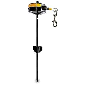 retractable tie pet dog cable howard walmart stake