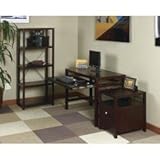 Hampton Home Office Furniture Set in Espresso - Office Star - OSET-3