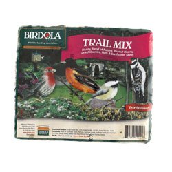 Birdola Trail Mix Cake for Wild Birds (2-lb 5-oz cake) by Birdola