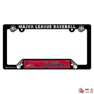 St Louis Cardinals PLASTIC License Plate Frame