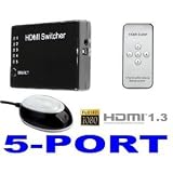 5 Port HDMI Switch with Remote by