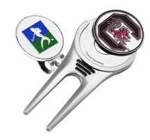South Carolina Gamecocks Divot Tool Hat Clip With Golf Ball Marker Of 2)