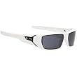 Spy HSX Sunglasses - Spy Optic Scoop Series Casual Wear Eyewear w/ Free B&F Heart Sticker Bundle - White/Grey