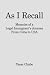 As I Recall: Memoirs of a Legal Immigrant's Journey From Cuba to USA