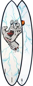 Santa Cruz Pumpkin Seed Screaming Hand 6' 6