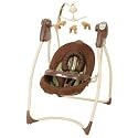 Graco Lovin Hug Easy Entry Open Top Curved Frame Swing