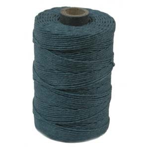 Waxed Irish Linen Crawford Cord 4 Ply 1 Spool TEAL 420023