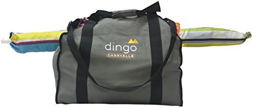 Beach Bag Carryall | Best Large Foldable Canvas Tote for Towels, Blankets, Bonfire Firewood, and Umbrellas | Perfect for Bulky Beach Toy Storage and Groceries | Comfort Grip Handle | Washable - Grey