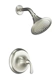 KOHLER K-T10276-4-BN Forte Rite-Temp Pressure-Balancing Shower Faucet Trim, Vibrant Brushed Nickel