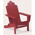 Cape Cod Plastic Adirondack Chair - Cherrywood (Cherrywood) (40.5"H x 29.5"W x 35"D)
