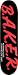 Baker Narc Skateboard Deck - 7.94