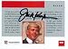 Jack Kemp autographed trading card Pro Line Bills