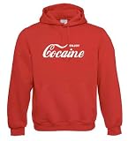 Enjoy Cocaine Funny Coca Cola Men's Hoodie - All Sizes