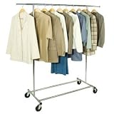 Chrome Commercial Garment Rack