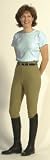 ON COURSE Cotton Natural Side-Zip Breech