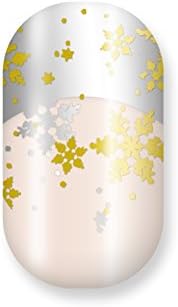 Minx Nails Single Bells Rock Nail Decals Metallic Snowflakes