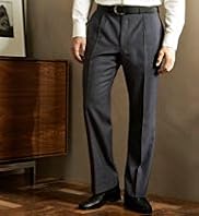 Big & Tall Collezione Pure Wool Single Pleat Trousers