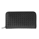 �{�b�e�K ���F�l�^ BOTTEGA VENETA ���E���h�t�@�X�i�[�����z �u���b�N �C���g���`���[�g 114076 V4651 1000 �yU�z�y���s�A���i�z