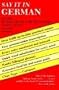 Say It in German (Dover Language Guides Say It Series)
