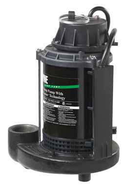 Wayne CDUCAP725 1/3 Horsepower Cast Iron and Steel Switch Genius Technology Sump Pump