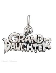 Sterling Silver GRANDDAUGHTER Charm