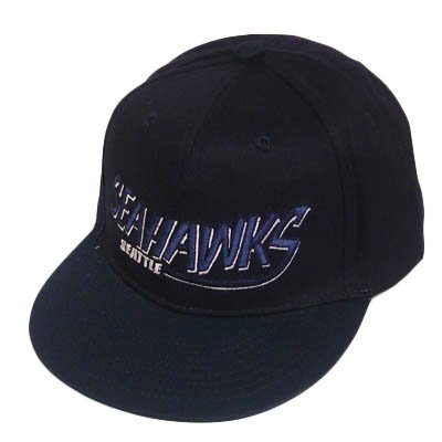 NFL SEATTLE SEAHAWKS FLAT OLD SCHOOL SNAPBACK CAP HAT