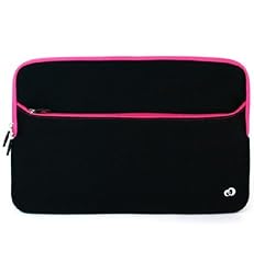 Kroo GLOVE 2 with Pocket for 15.6-Inch Notebook (Magenta)
