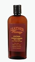 Leather Honey Leather Conditioner, the Best Leather Conditioner Since 1968, 8 Oz Bottle. For Use on Leather Apparel, Furniture, Auto Interiors, Shoes, Bags and Accessories. Non-Toxic and Made in the USA!