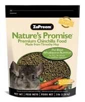 ZuPreem Nature's Promise Premium Chinchilla Food, 3 lbs.