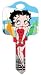 Betty Boop Flash Bulbs Schlage SC1 House Key