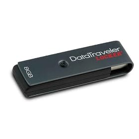 Kingston 8GB DataTraveler Locker+ USB Flash Drive with�Encryption
