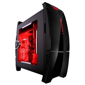 NZXT Lexa CS-NT-LEXA-BLR BlackLine Black Steel Plastic ATX Mid Tower Computer Case