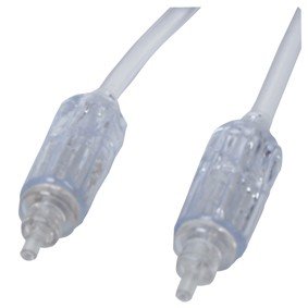 HQ transparentes optisches kabel mit runden leuchtenden Steckern 10 m Preisvergleich