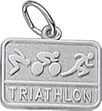 Triathlon Charm by Rembrandt Charms
