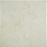 Tesoro Jerusalem 18 x 18 White Porcelain Tile