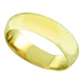 Gold Over Silver Band - Size 7