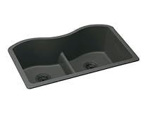 Big Sale Best Cheap Deals Elkay ELGULB3322BK0 Harmony E-Granite Undermount Sink, Black