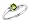 Peridot Gemstone Ring with Diamonds in White Gold, Size 5